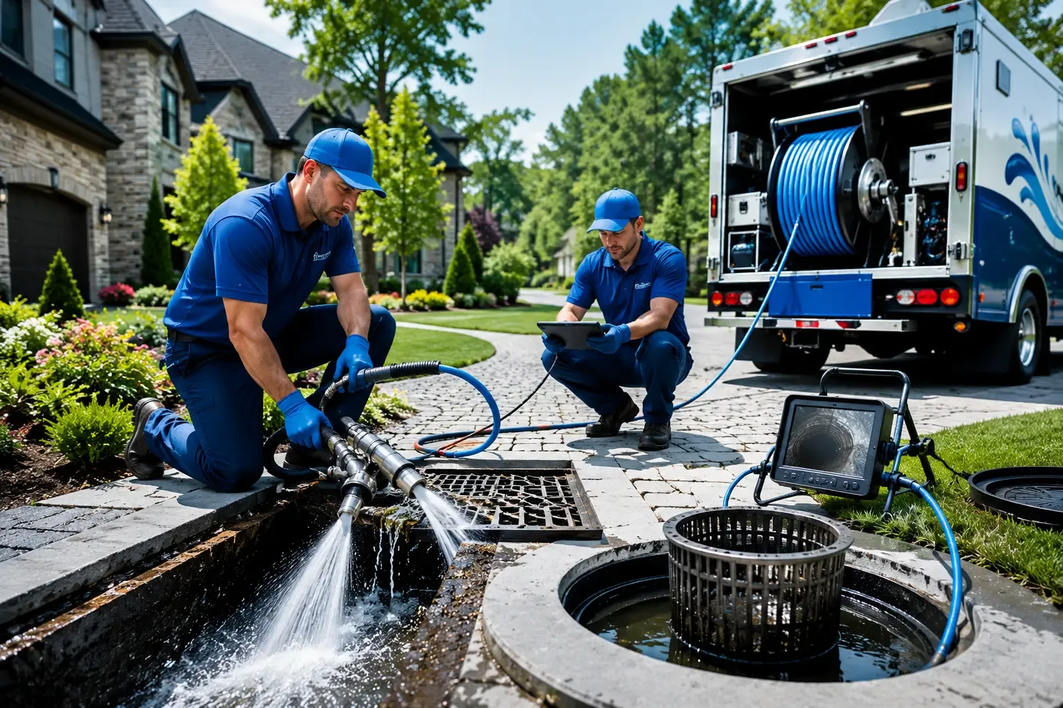 Local outdoor drain cleaning professionals in Groesbeck, TX