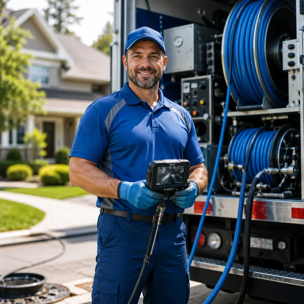 Local outdoor drain cleaning specialists in Groesbeck, TX